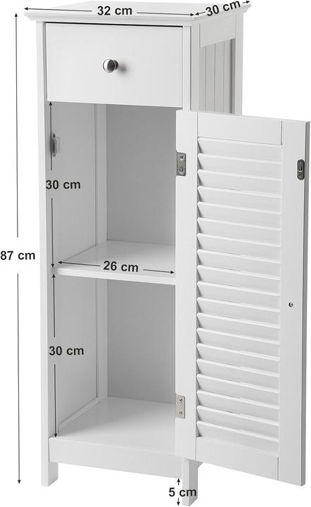 Image du produit Vasagle Woody (32 x 30 x 87 cm)