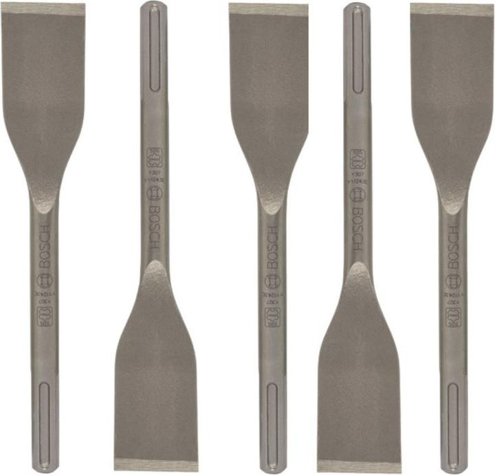 Immagine prodotto Bosch Professional Zubehör Set di scalpelli per piastrelle PRO SDS max-5C, 50 x 300 mm (50 mm)