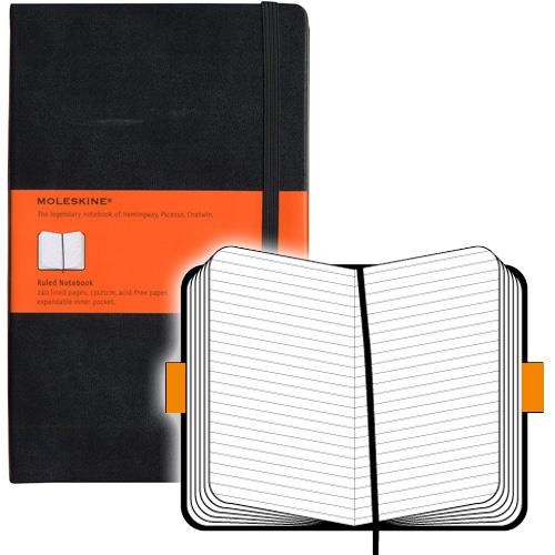 Produktbild Moleskine Notizbuch Classic Large (A5, Liniert, Harter Einband)