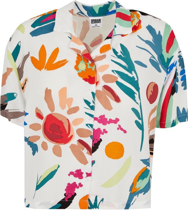 Urban Classics Ladies Viscose Resort Shirt - 12502 (5XL)
