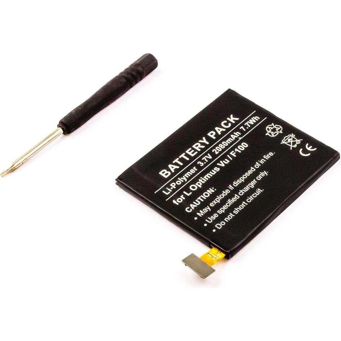 CoreParts Battery for Mobile (Akku, LG), Mobilgerät Ersatzteile, Schwarz