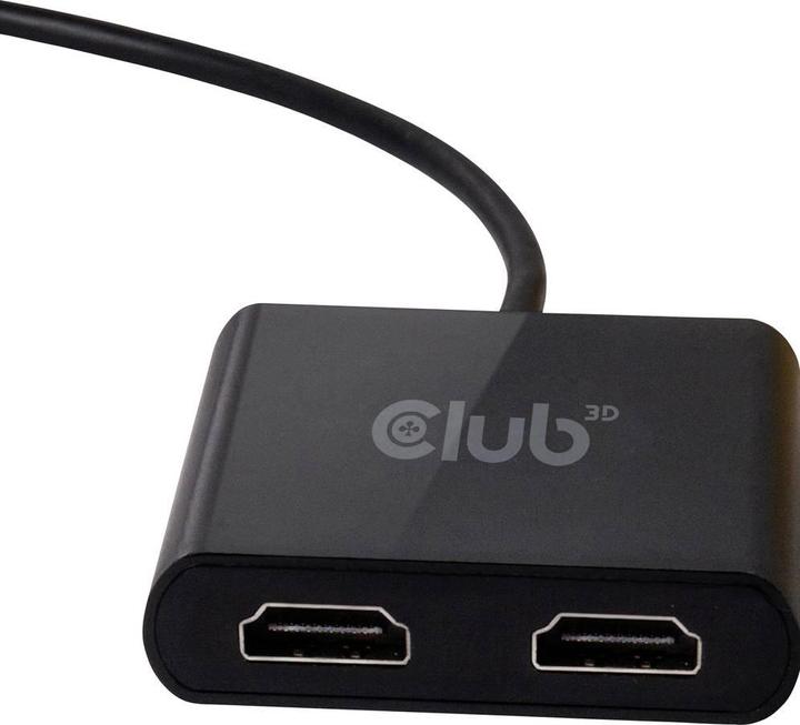 Produktbild Club 3D USB A auf HDMI 2.0 Dual Monitor 4K 60Hz Adapter