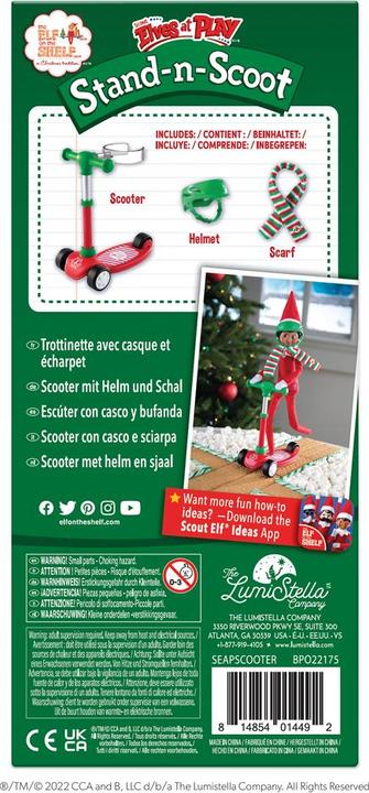 Image du produit Elf on the Shelf Elf Stand Scoot Set d'accessoire