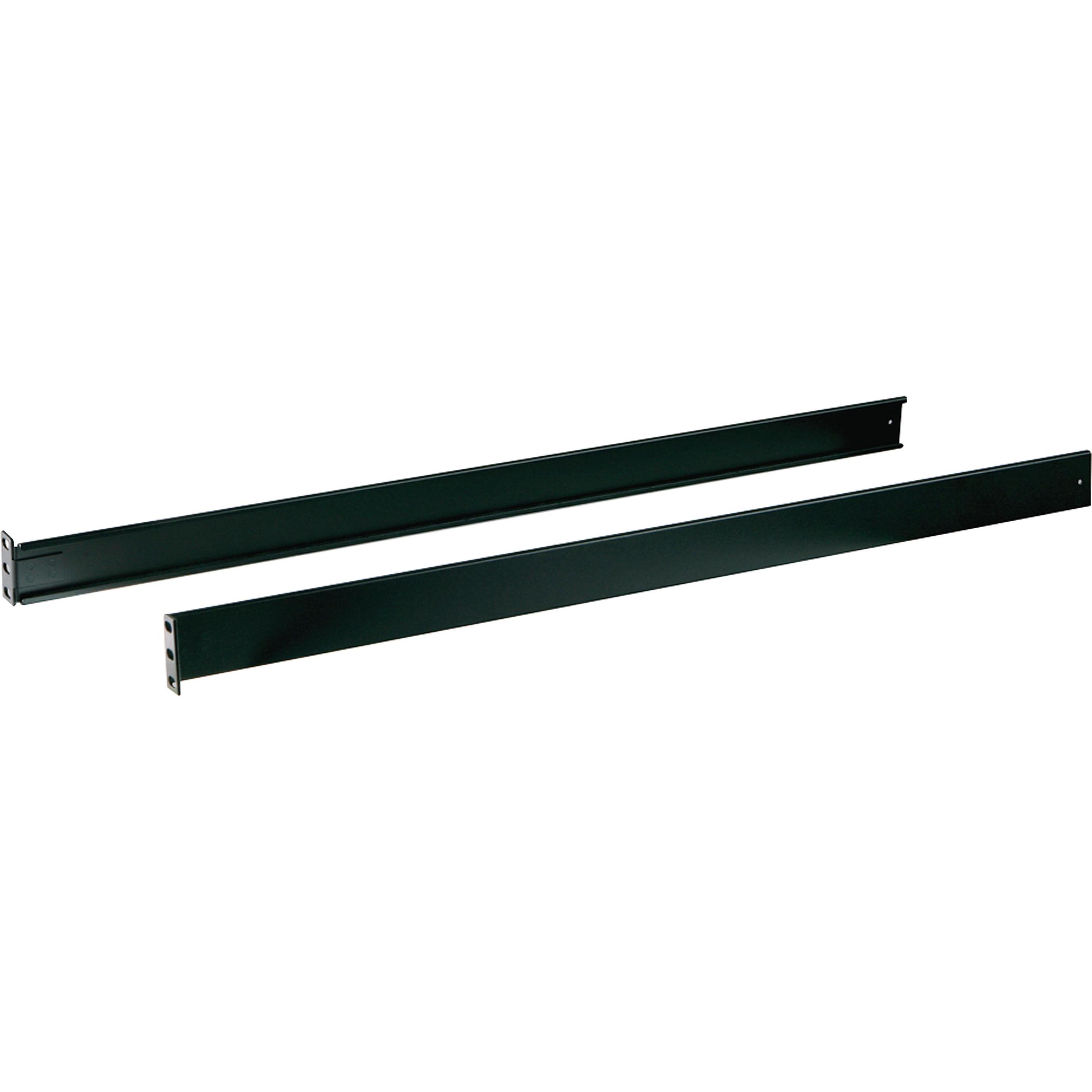 Aten 2X-010G Rackmontage-Kit für KVM-Konsole, KVM Switch, Schwarz