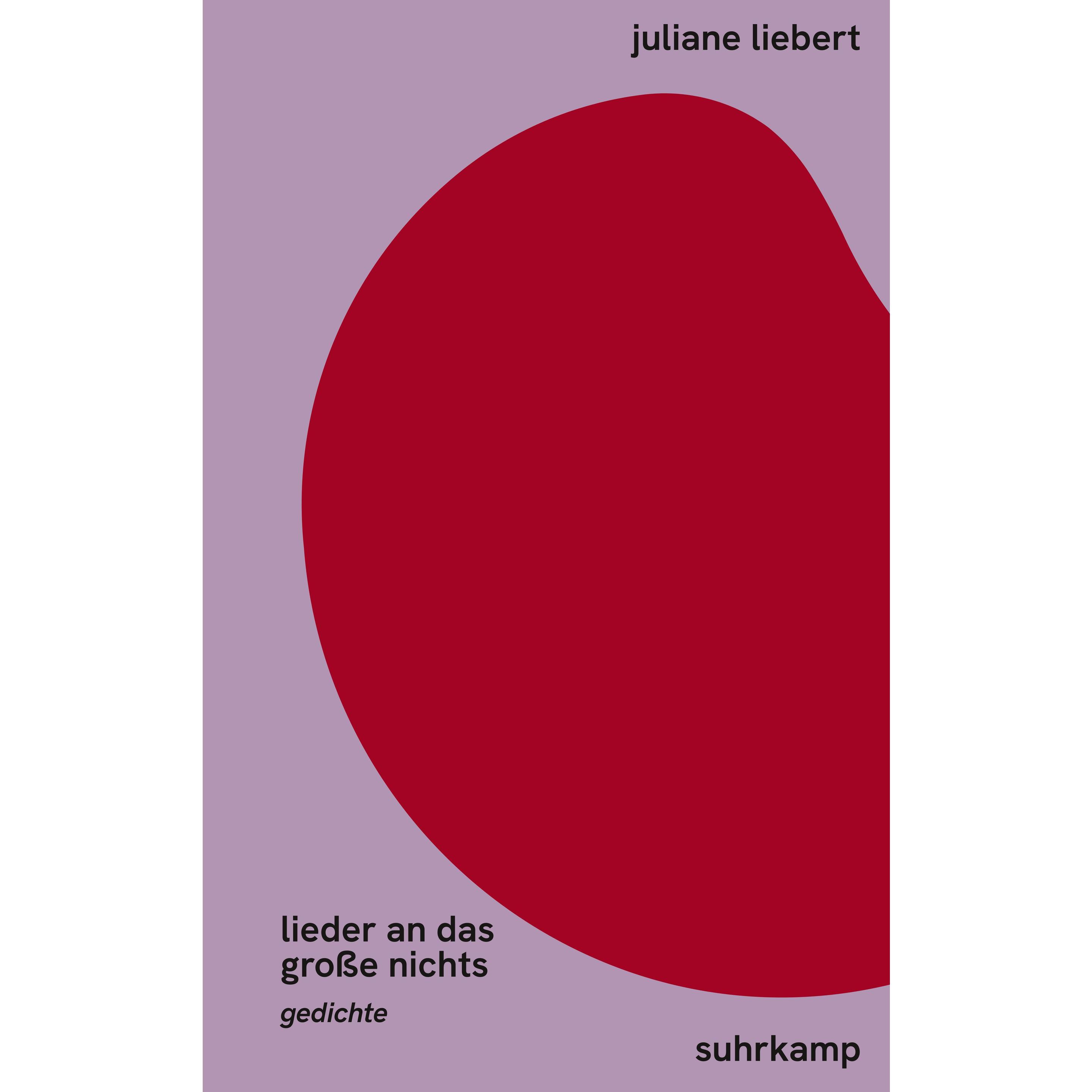 lieder an das grosse nichts, Belletristik von Juliane Liebert