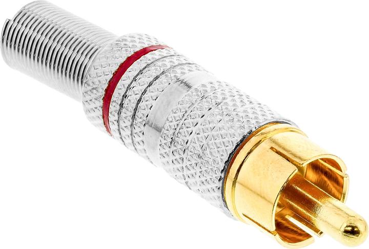 InLine RCA plug solder version