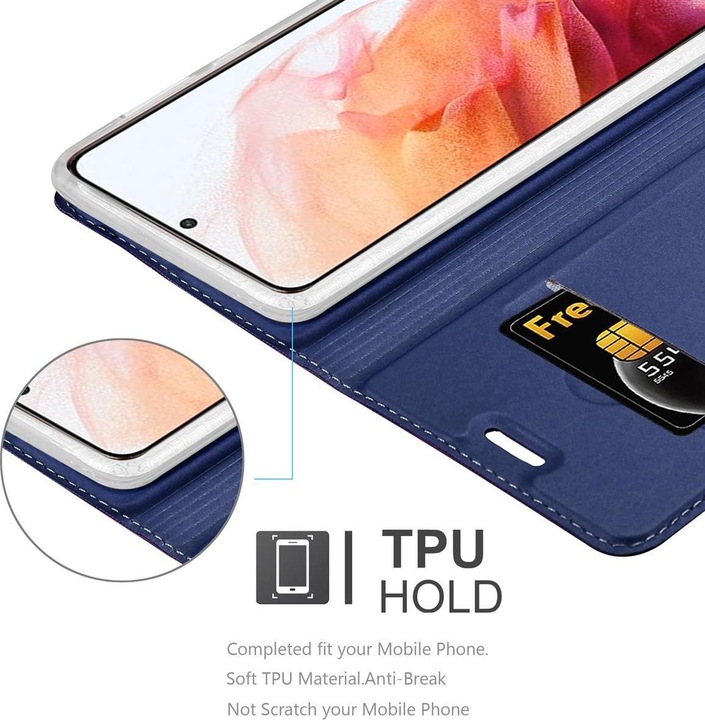 Actual product image Cadorabo Book Classy Style Cover (Samsung Galaxy S21 5G)