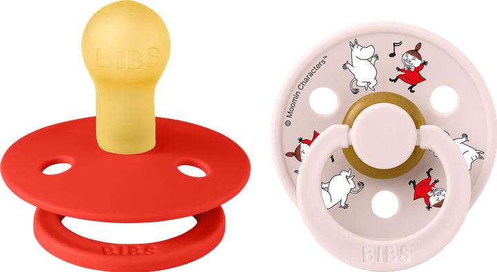 Produktbild Bibs - x Moomin Pacifier - Candy Apple - Size 1 (2x)