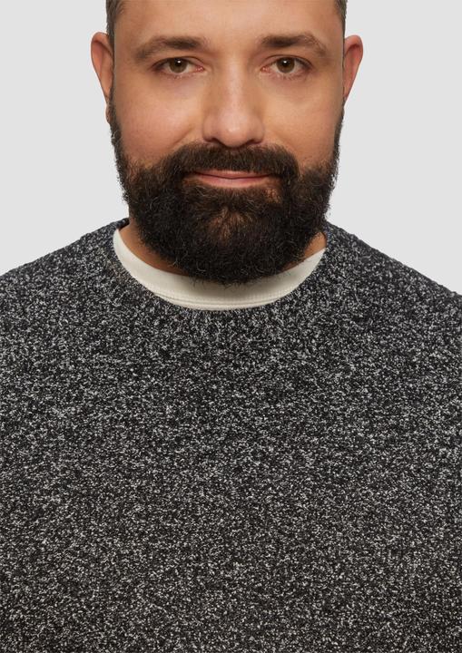 Image du produit S.Oliver Strickpullover Grobstrickpullover in Melange-Optik (5XL)