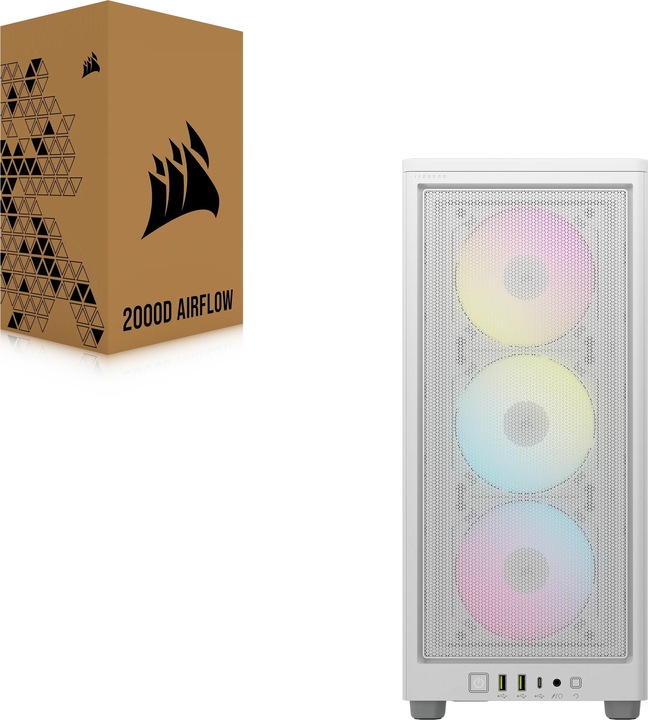 Produktbild Corsair iCUE 2000D RGB Airflow (Mini-ITX)