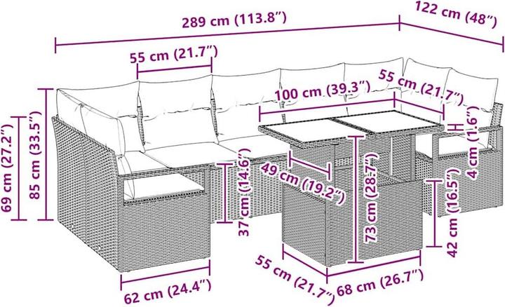 Produktbild vidaXL Aubrie