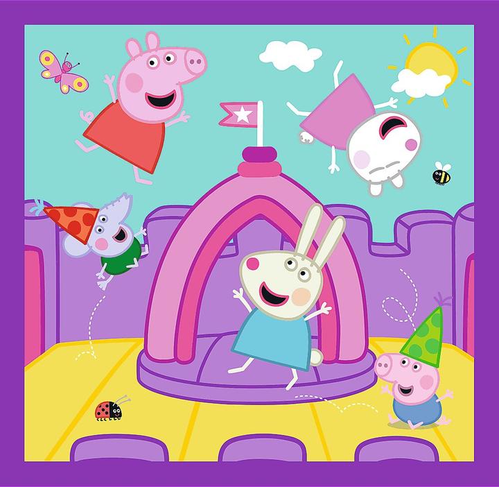 Image du produit Trefl 3 in 1 Puzzle – Peppa Pig (3 pièces)