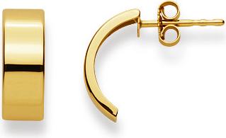 Image du produit Natsumi Schmuck Boucles d'oreilles or jaune 18K/750 plat (750/18 K Or jaune)