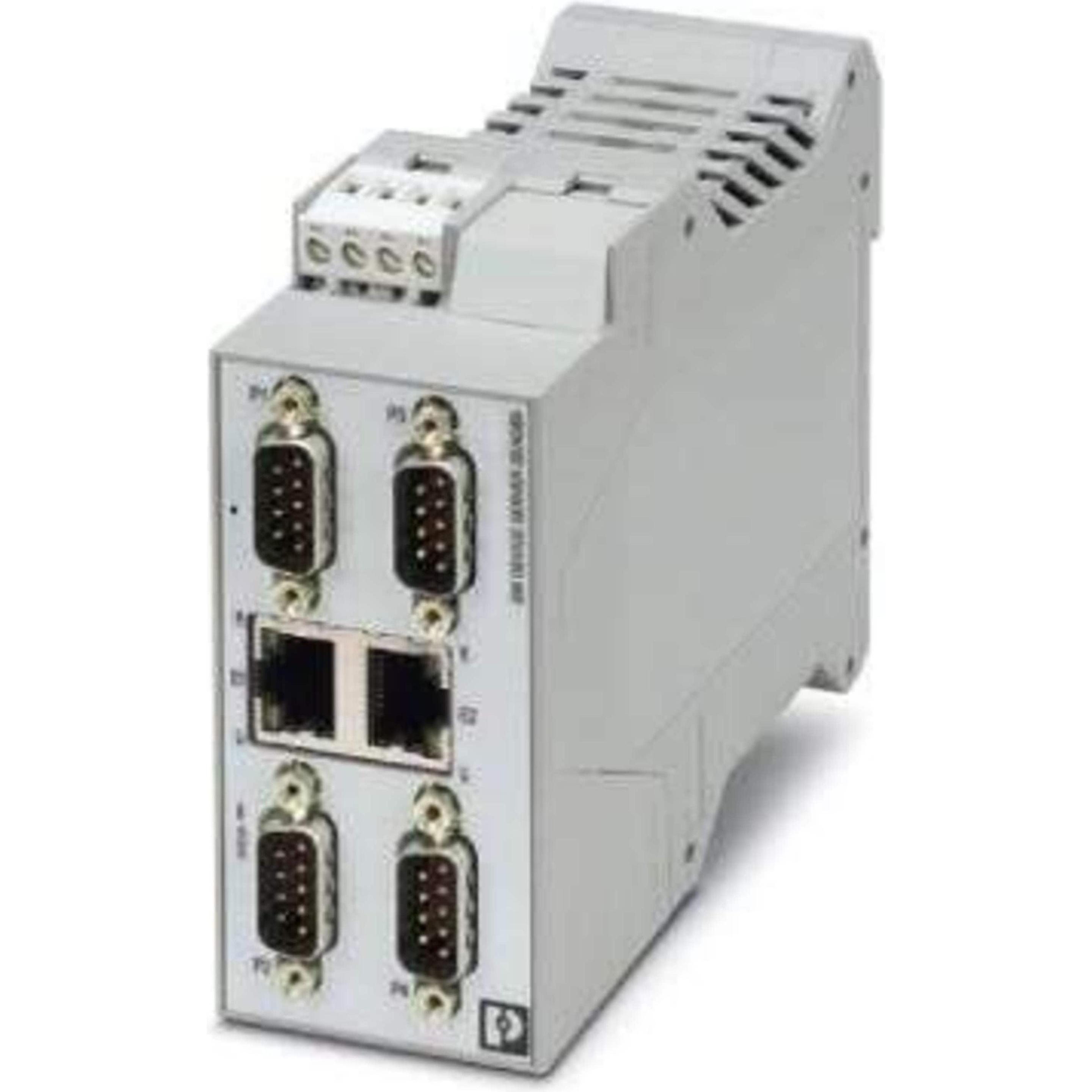 Phoenix Contact Contatto GW MODBUS TCP/ASCII 2E/4DB9 Convertitore d'interfaccia 30 V/DC, Domotica