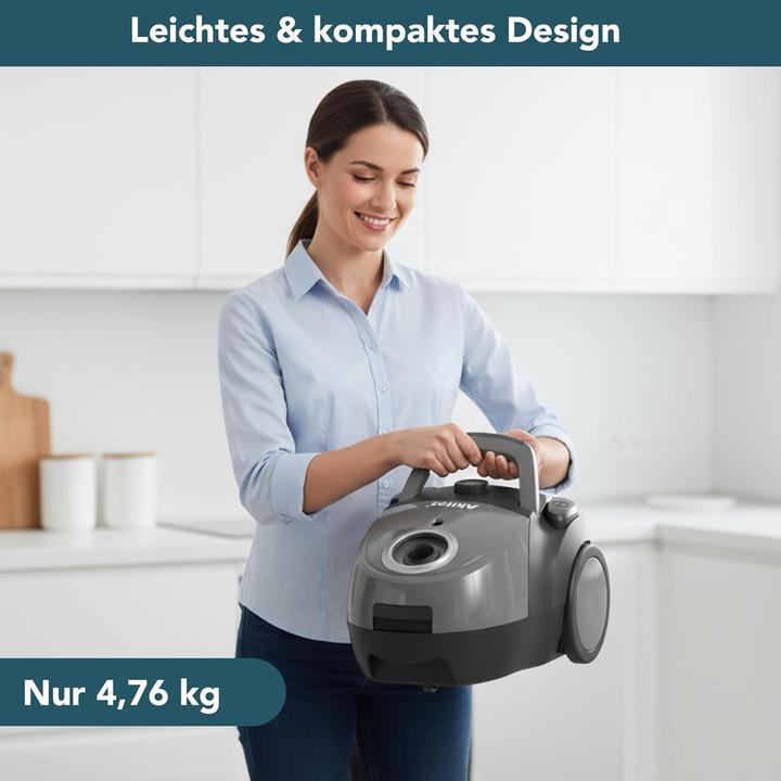 Produktbild Akitas C5 Bodenstaubsauger mit HEPA-Filter
