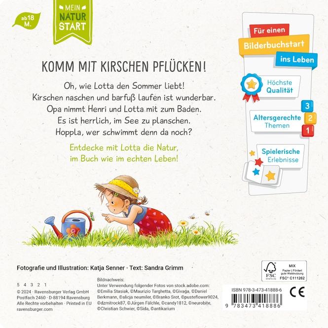 Actual product image Ravensburger Discover summer with Lotta (German)