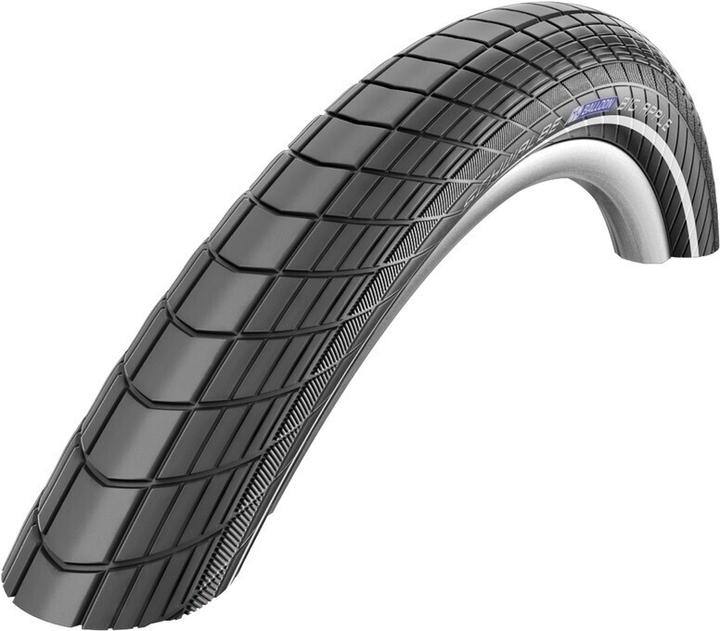 Schwalbe Big Apple Tire 55-622 (28 x 2.15), black (28 x 2.15, 55-622)