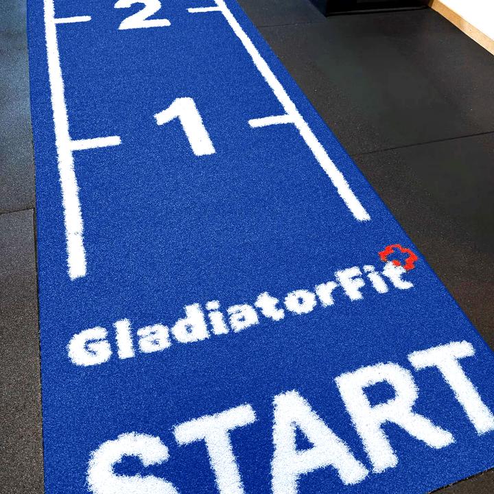 Actual product image Gladiatorfit Laufstrecke "Sled Track" aus abgestuftem Kunstrasen