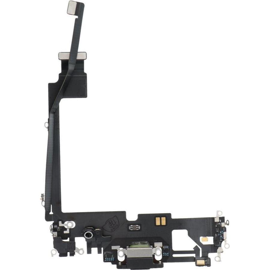 OEM Consumables! Charging flex USB for IPHONE 12 Pro max black (pulled) (Apple iPhone 12 Pro Max), Pezzi di ricambio per dispositivi mobili, Nero
