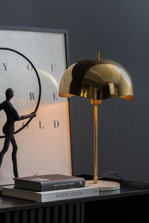 Actual product image Leitmotiv Table Lamp Waved Dome (E27)