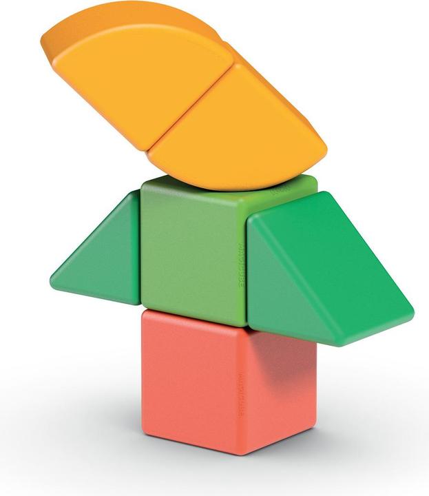 Actual product image Geomag Shapes GREEN line Starter Set