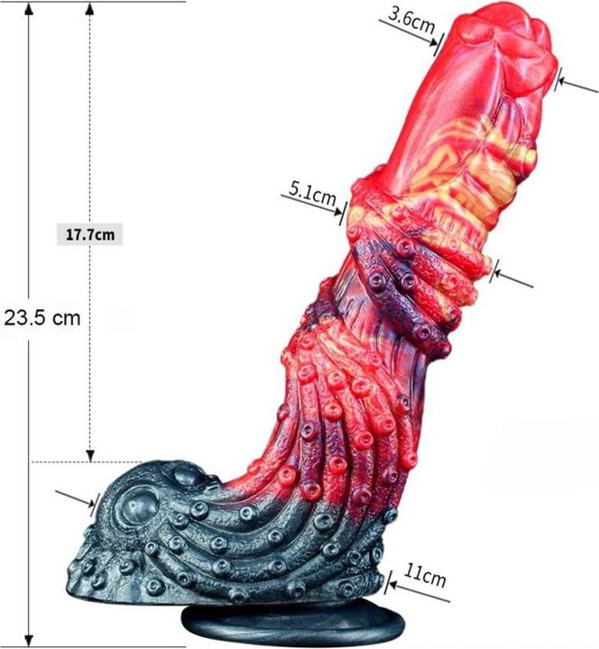 Immagine prodotto Monstered Mostro Dildo "Dryz