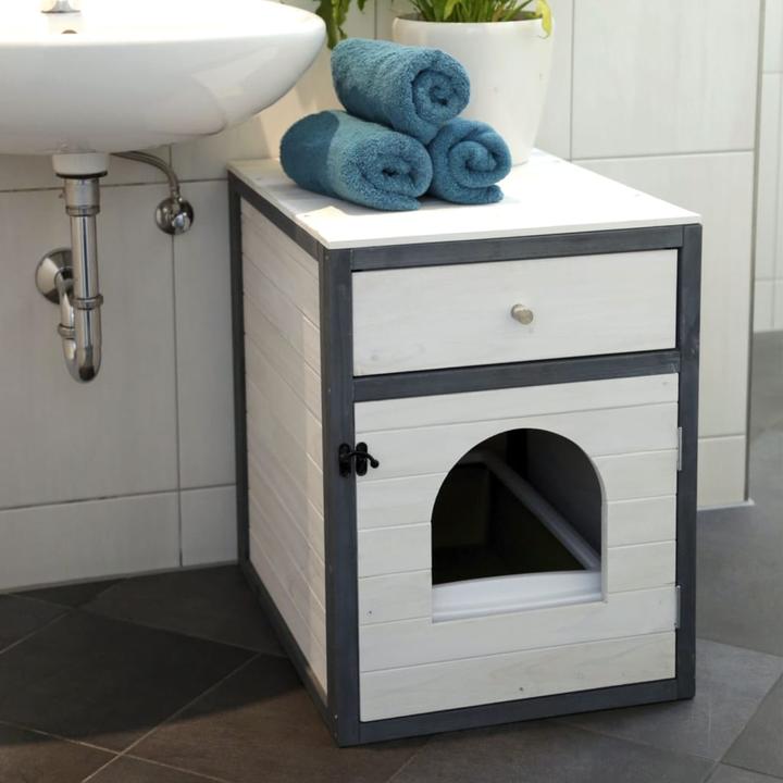 Actual product image Kerbl Ida (Cat litter box closed)