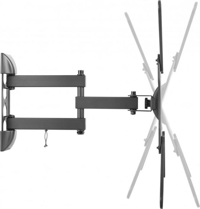 Image du produit Nuova Videosuono nouveauVideosuono N26 TV wall mount 139.7 cm (55') Black (Mur, 30 kg, 23" - 55")