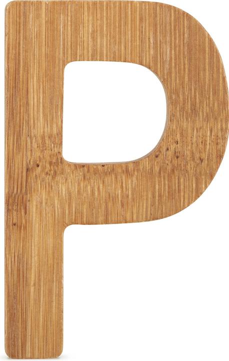 Actual product image small foot ABC letters P