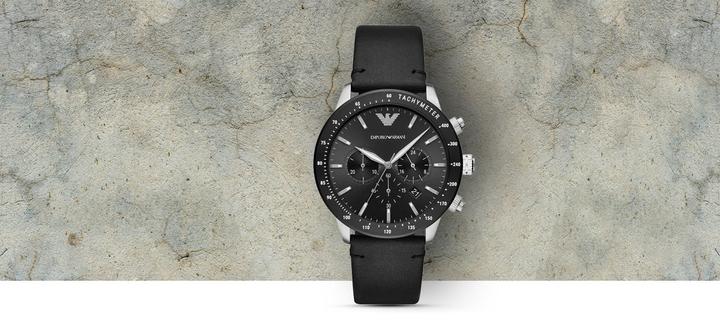 Image du produit Emporio Armani Mario (Montre analogique, Chronographe, 43 mm)