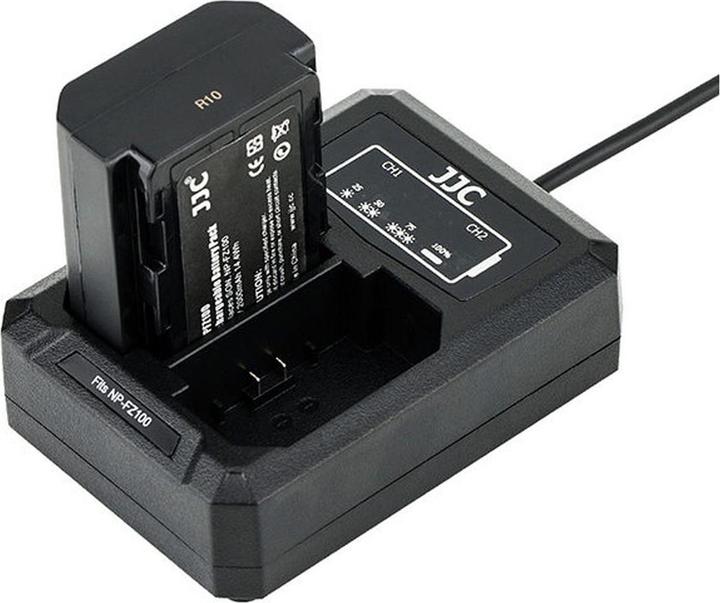 JJC Dual Battery Charger (Camera battery charger)