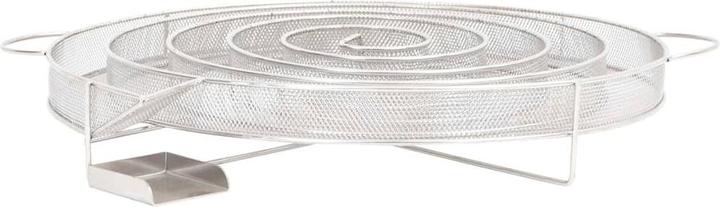 Actual product image vidaXL Cold smoke generator round 33.5 cm stainless steel, colour
