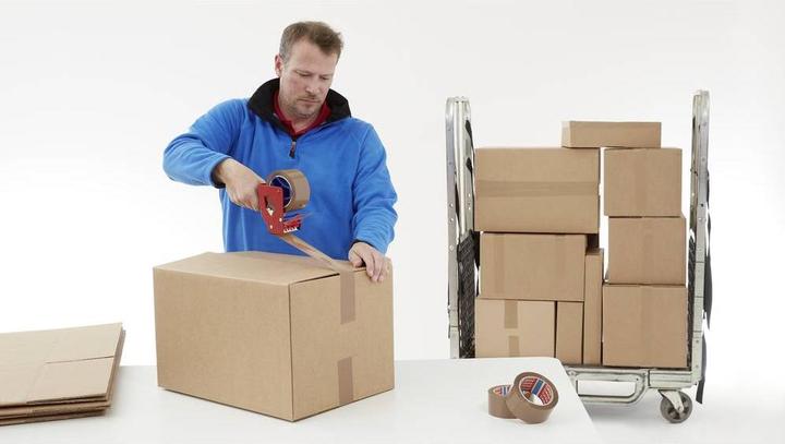 Actual product image tesa PP packing tape ® 4195 (50 mm)