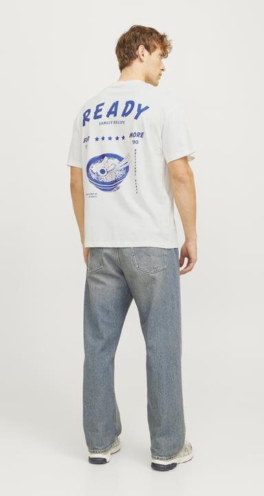 Actual product image Jack & Jones Jjcharge Printed Tee Ss Crew Neck Ln (XL)