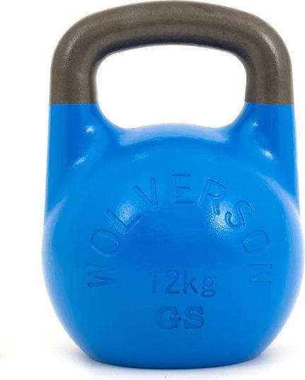 Produktbild Wolverson Fitness GSU Kettlebell 12kg Blau (1 x 12 kg)