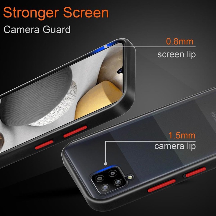 Produktbild Cadorabo Hybrid Matt Cover (Samsung Galaxy A42 5G)