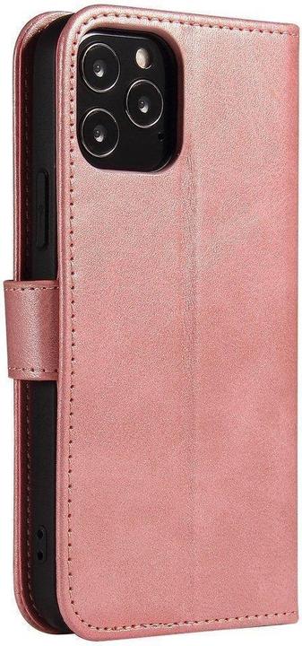 Produktbild Hurtel Magnet Case elegant case case cover with a flap and stand function Poco M4 Pro 5G pink (Xiaomi Poco M4 Pro 5G)