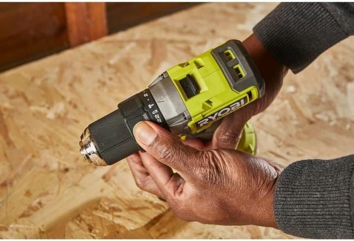 Actual product image Ryobi Cordless hammer drill RPD18BL-2C42S 18V 1*2.0Ah 1*4.0Ah