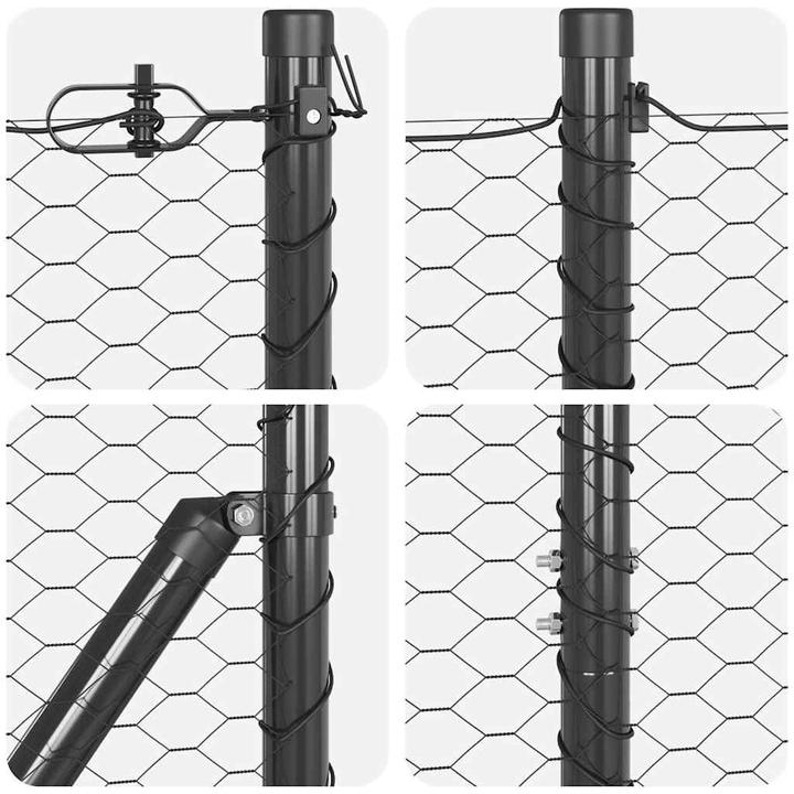 Actual product image VidaXL Outdoor fence set