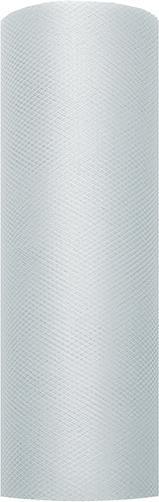 Produktbild Partydeco Tulle Plain, grey, 0.15 x 9m (1 pc. / 9 lm) (1 Stück)