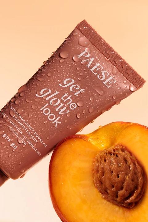 Actual product image Paese Get The Glow Look wielozadoniowy podkład rozświetlający 2N Sand Beige 30ml (Sand Beige)