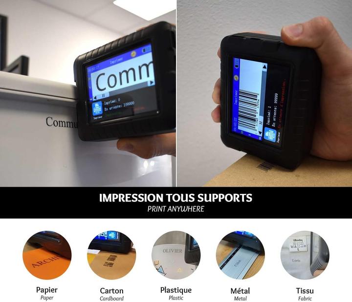 Produktbild Wonday Portable inkjet printer for all media (Tintenpatrone)