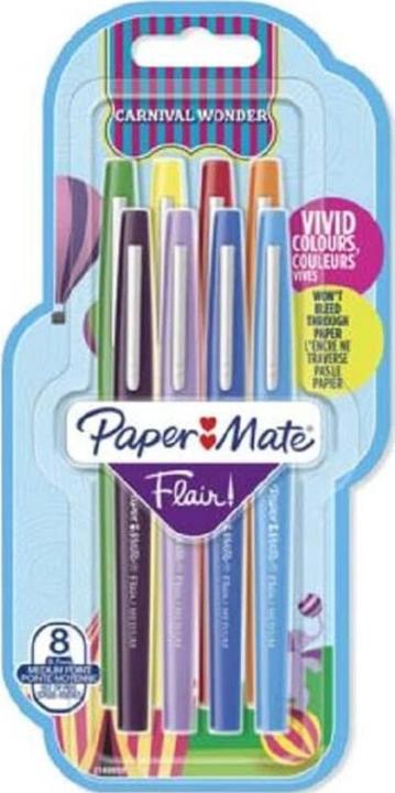 Produktbild Paper Mate Faserschreiber Flair Carn. Wonder 8er M (8x)
