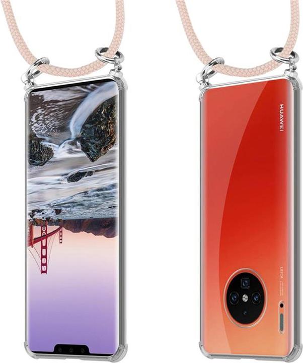 Produktbild Cadorabo TPU Handy Kette SILBER Cover