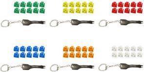 Produktbild Shiverpeaks ®-BASIC-S--Netzwerk RJ45-Port Blocker mit Schlüssel (1x Schlüssel, 10x Schlösser), rot