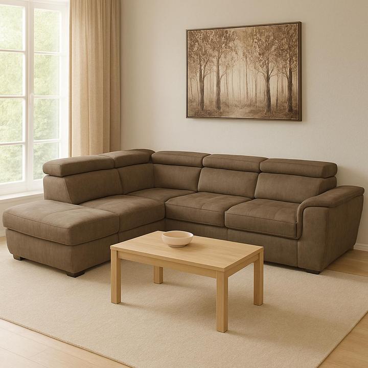 Produktbild HTI-Living Ecksofa Sandy mit Ottomane links (Ecksofa)