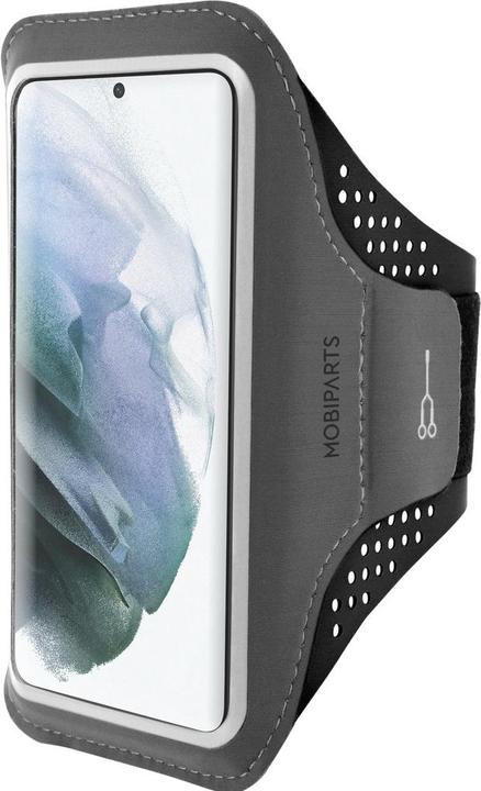 Actual product image Mobiparts Comfort Fit Sport Armband Samsung Galaxy S21 Black