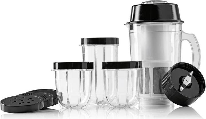 Image du produit Gourmetmaxx 14949 Mixeur Mr. Magic 18 pcs. 400W gris/noir (400 W)