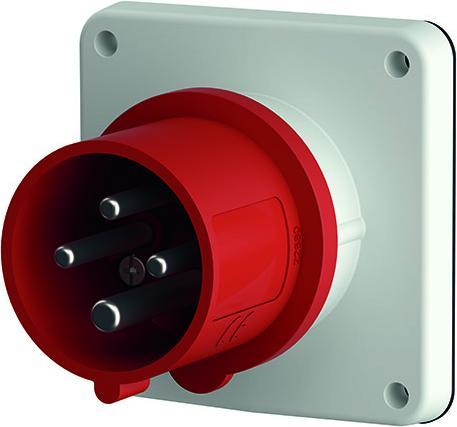 Produktbild Mennekes MEN 813 16A4P 6H400V Anbaustecker IP44 (IEC 60309)