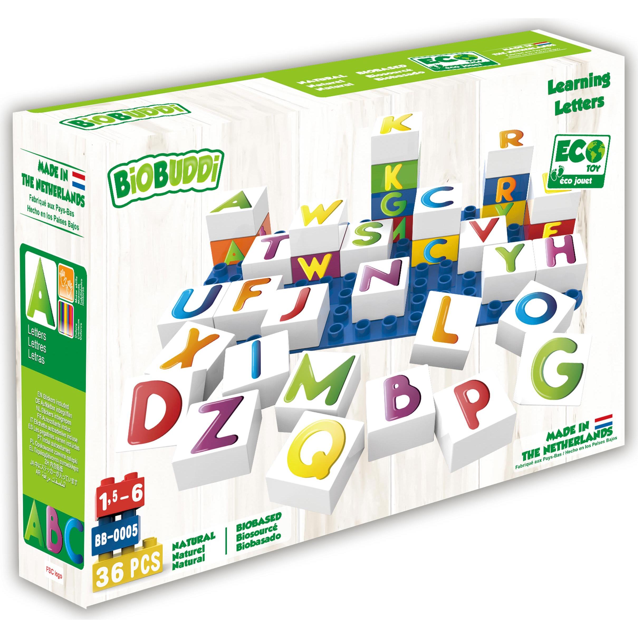 Biobuddi Letters Learning Set
